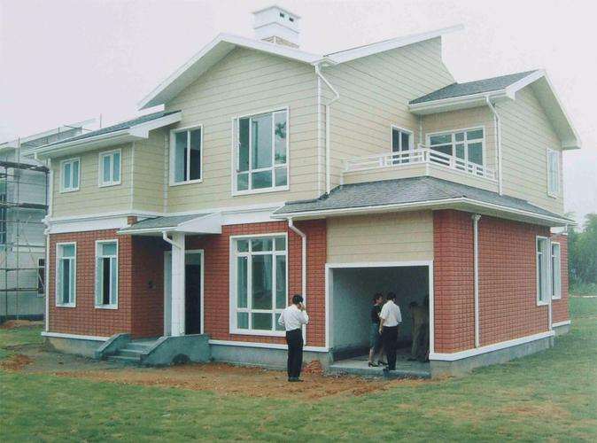 厂家供应新型轻钢装配式建筑 农村自建轻钢别墅房屋设计